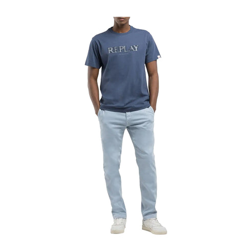 Replay T-shirt T-shirt Uomo con logo sfumato S P25 - REPLAYM30592660 - 282 - S - Francavilla Moda